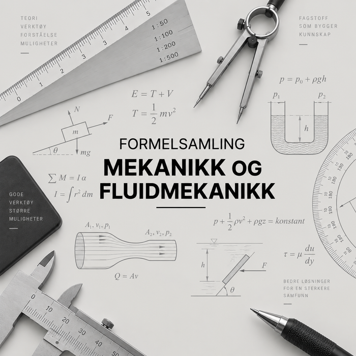 Formelsamling - Mekanikk Og Fluidmekanikk